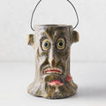 Papier-Mache Halloween Candy Bucket
