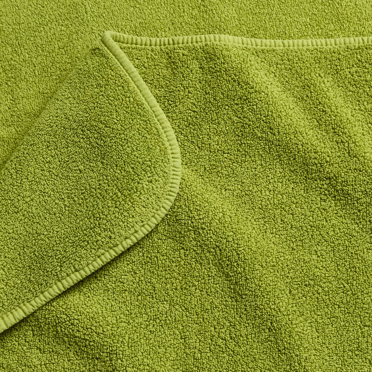 Drap de bain en coton vert aloe