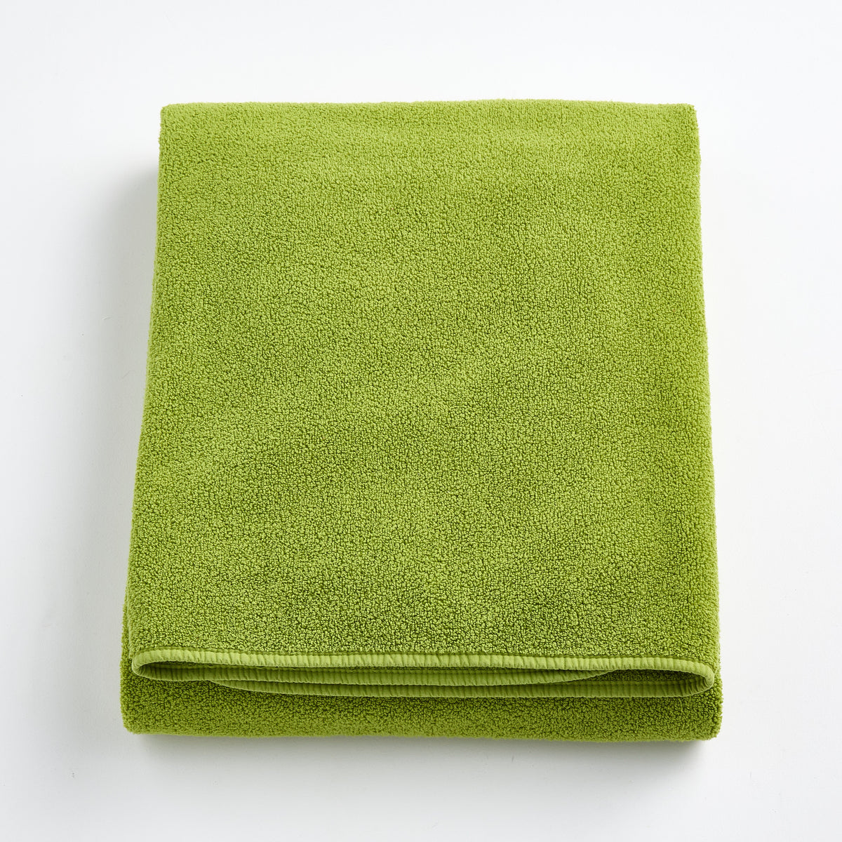 Drap de bain en coton vert aloe