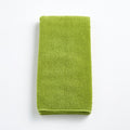 Serviette à main en coton vert aloe