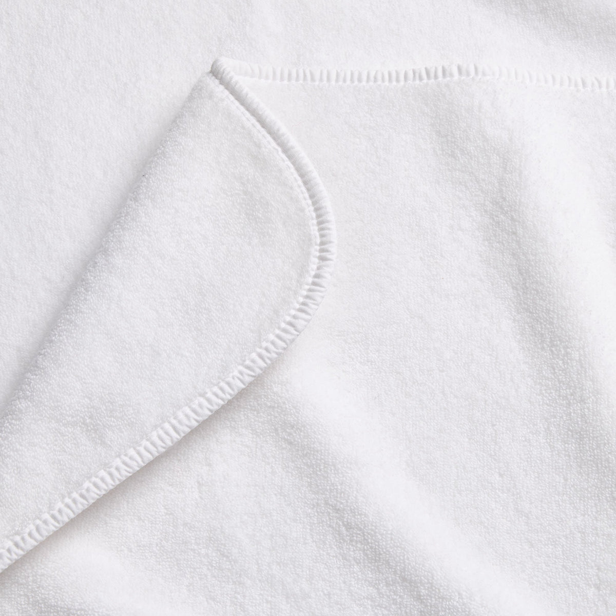 Drap de bain en coton blanc