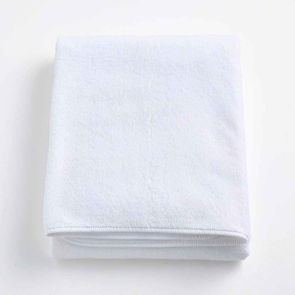 Telo bagno in cotone bianco