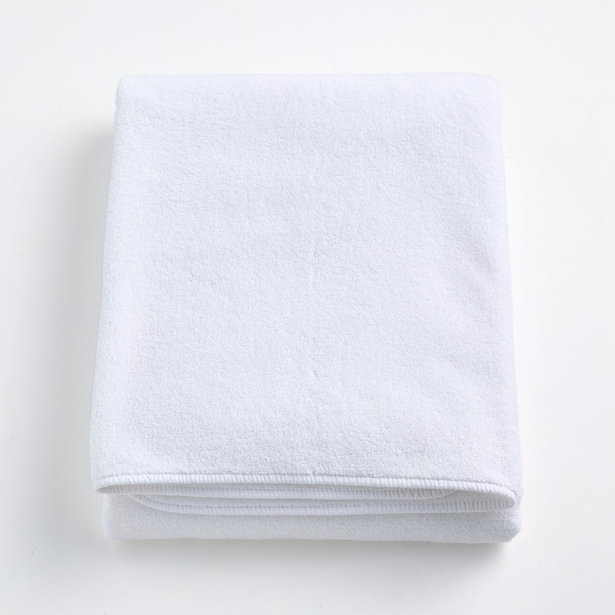 Drap de bain en coton blanc