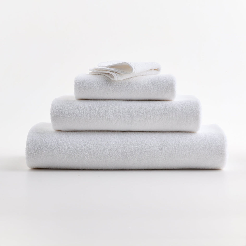 White Cotton Washcloth