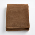 Drap de bain en coton marron café