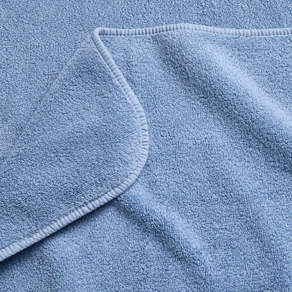 Baumwoll-Badetuch in Denimblau