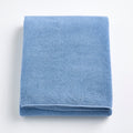 Baumwoll-Badetuch in Denimblau