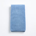 Asciugamano in cotone blu denim