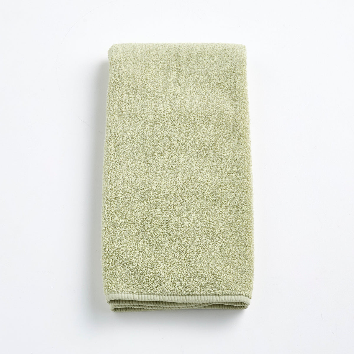 Serviette d'invité en coton vert sauge