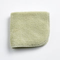 Gant de toilette en coton vert sauge