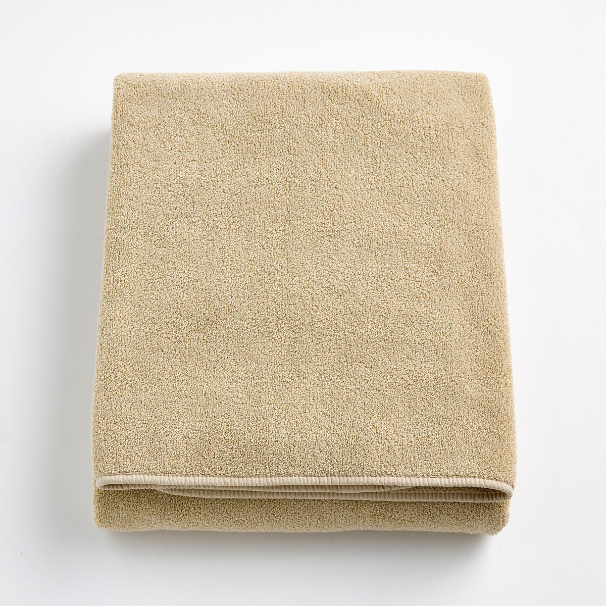 Drap de bain en coton sable