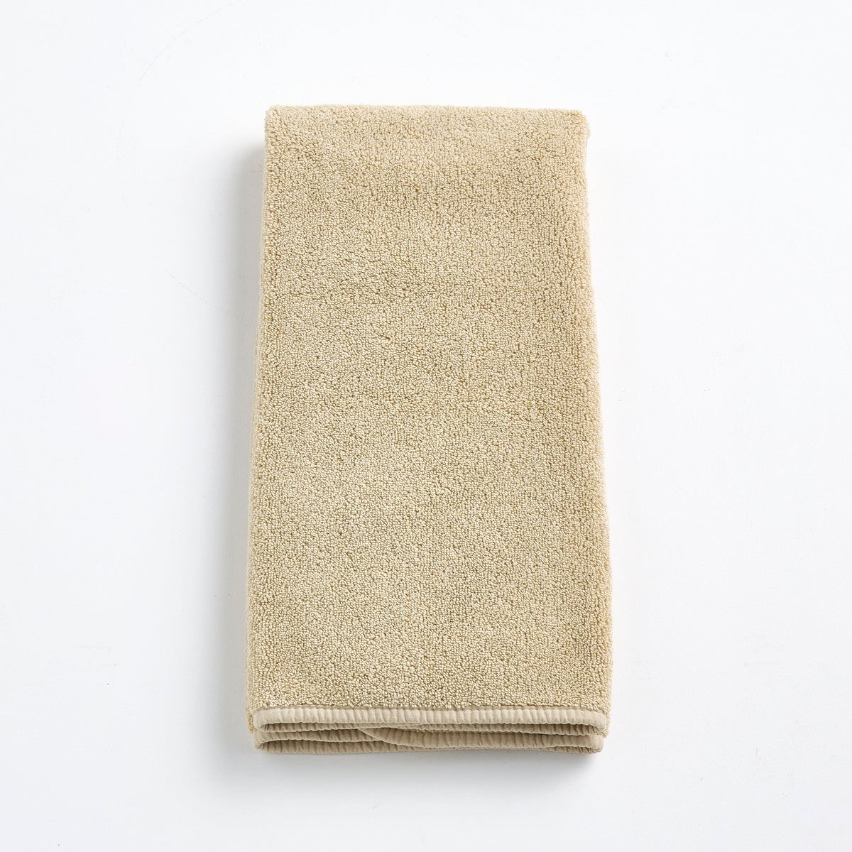 Serviette à main en coton couleur sable