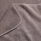 Drap de bain en coton gris pierre