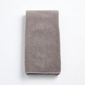 Serviette à main en coton gris pierre