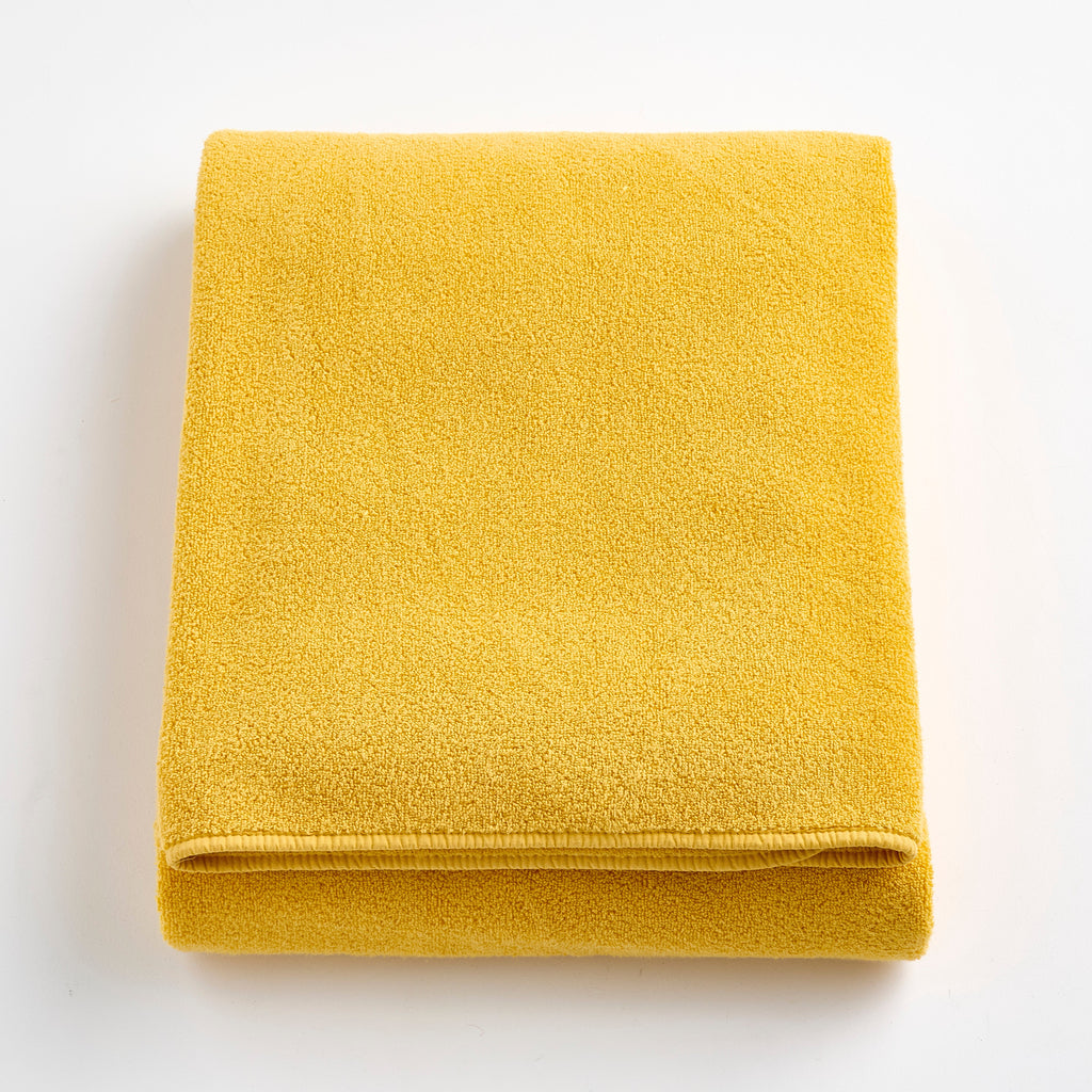 Yellow Cotton Bath Sheet