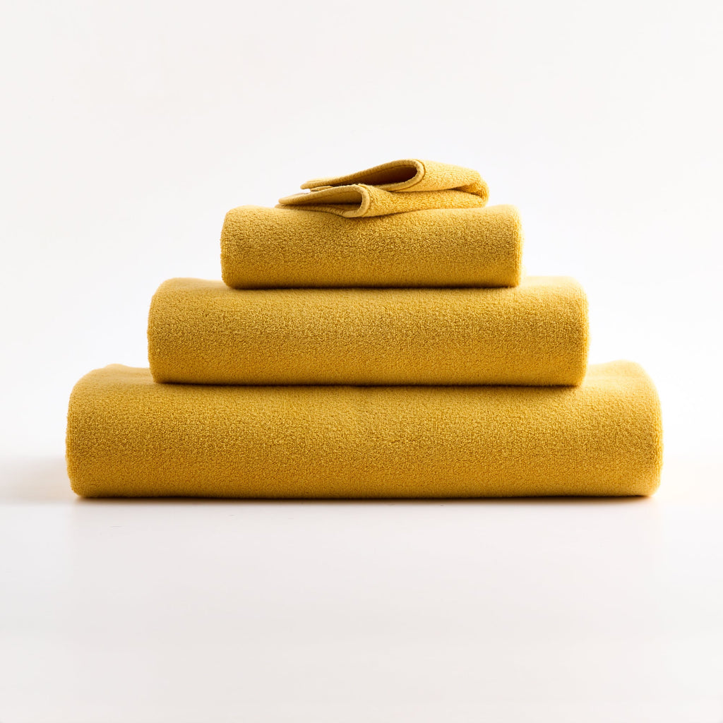Yellow Cotton Washcloth