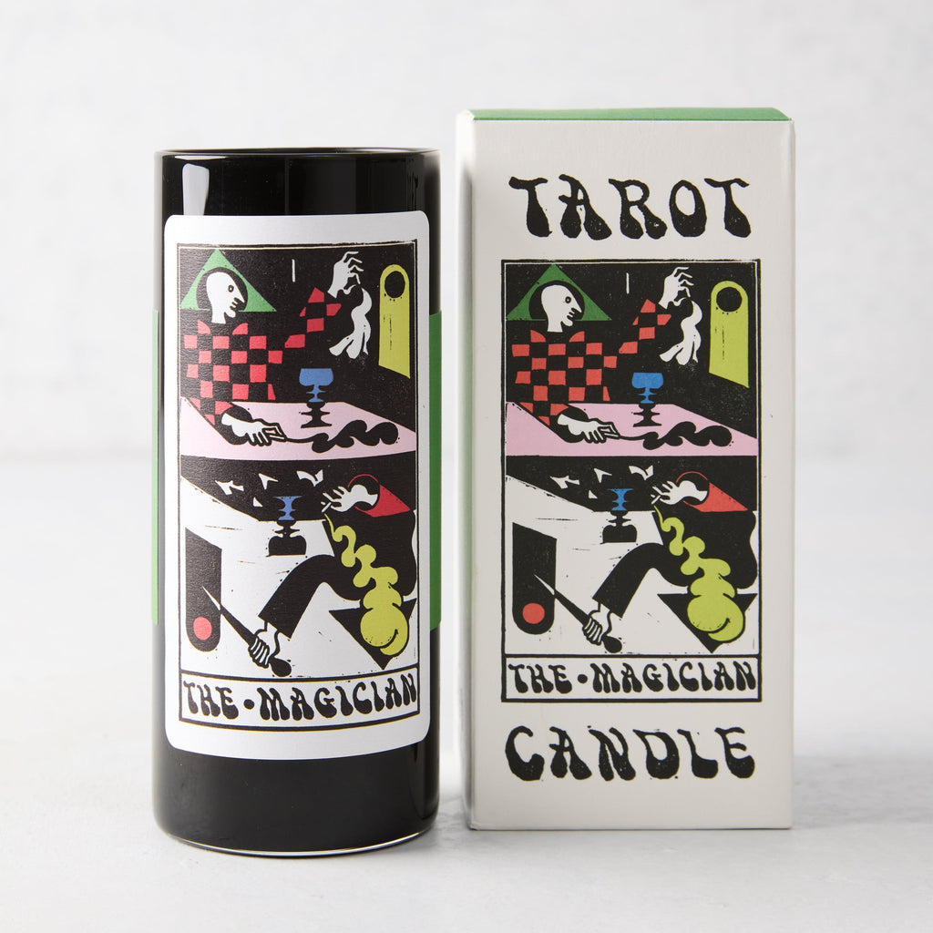 Tarot-inspirierte duftende Sojakerze