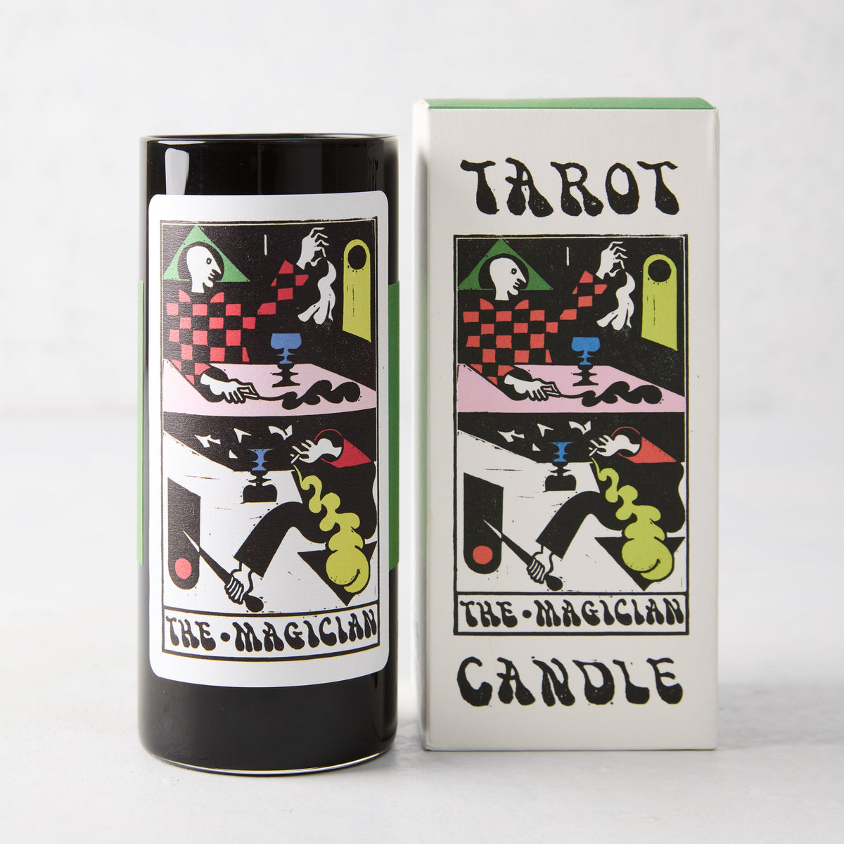 Bougie parfumée en cire de soja inspirée du tarot