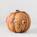 Pumpkin Papier-Mache Halloween Bucket